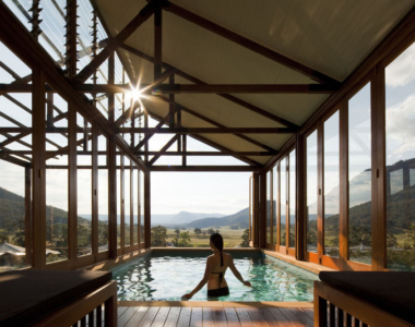 Wolgan Villa med privat pool på One&Only Wolgan Valley, New South Wales, Australien