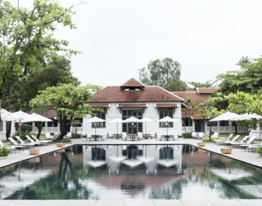 Poolen på Amantaka, Luang Prabang, Laos