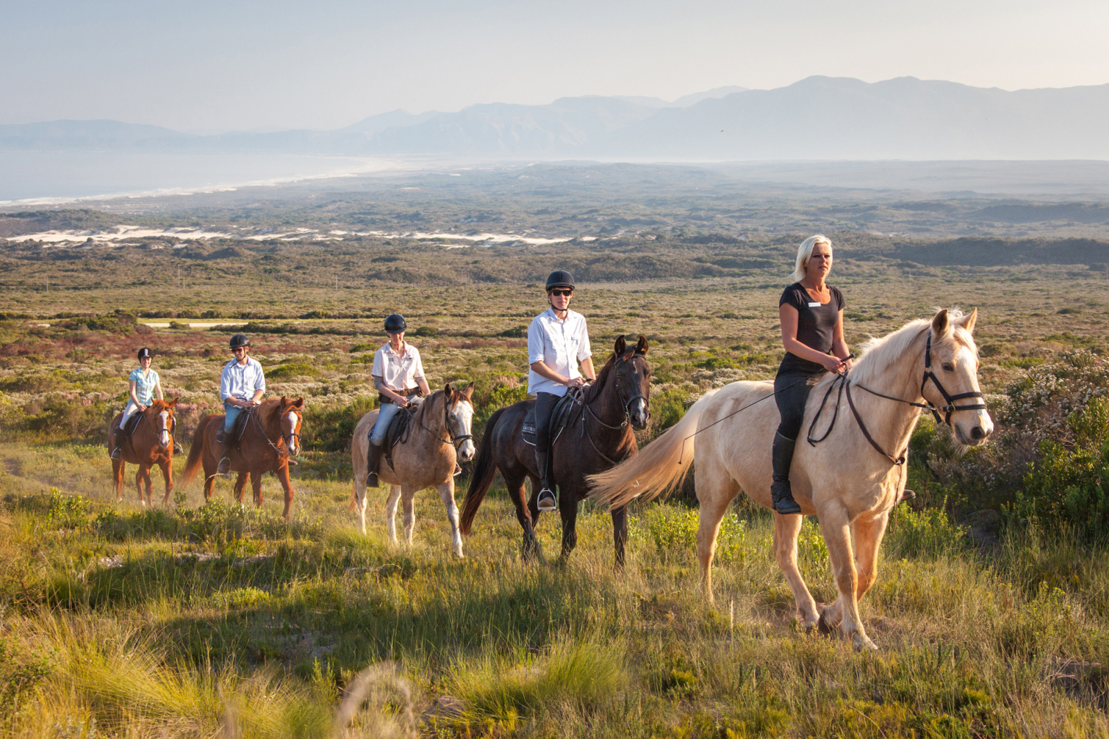 Ridning, Grootbos Nature Reserve, Sydafrika