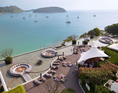 Reflections - Rooftop Bar på The Nai Harn, Phuket, Thailand